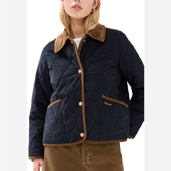 Barbour Emilia Quilted Jacket size 6 - Picture 4 of 6